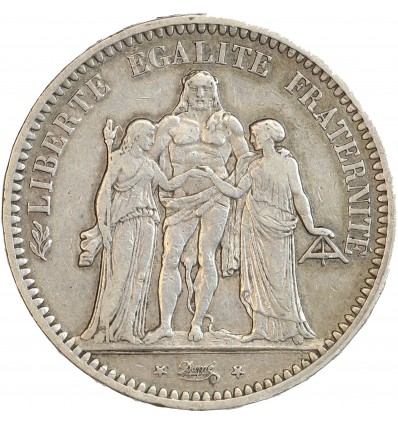 5 Francs Hercule Deuxième République