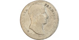 Avers : Tête nue de Bonaparte à droite.