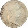 Avers : tête nue de Napoléon Ier à droite