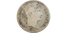 Avers : tête laurée de Napoléon Ier à droite.