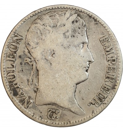 Avers : tête laurée de Napoléon Ier à droite.
