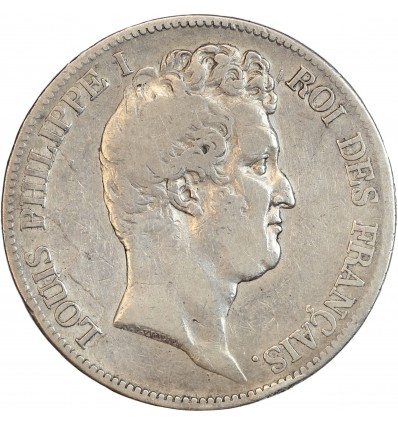 Avers : tête nue de Louis Philippe Ier à droite