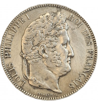 Avers : tête laurée de Louis Philippe Ier à droite