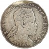 1 Birr Menelik II - Ethiopie Argent
