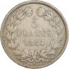 5 Francs Louis-Philippe Ier Tête Laurée Tranche En Relief