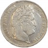 5 Francs Louis-Philippe Ier Tête Laurée Tranche en Relief
