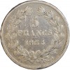 5 Francs Louis-Philippe Ier Tête Laurée Tranche en Relief