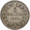 5 Francs Louis-Philippe Ier Tête Laurée Tranche En Relief