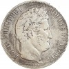 5 Francs Louis-Philippe Ier Tête Laurée Tranche En Relief