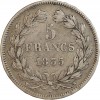 5 Francs Louis-Philippe Ier Tête Laurée Tranche En Relief