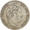 5 Francs Louis-Philippe Ier Tête Laurée Tranche En Relief
