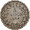 5 Francs Louis-Philippe Ier Tête Laurée Tranche En Relief