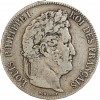 5 Francs Louis-Philippe Ier Tête Laurée Tranche En Relief