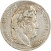 5 Francs Louis-Philippe Ier Tête Laurée Tranche En Relief
