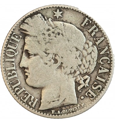 1 Franc Cérès Troisième République