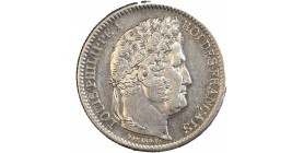 Avers : tête laurée de Louis Philippe Ier à droite