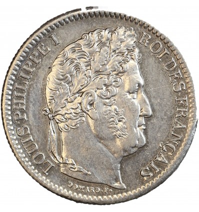Avers : tête laurée de Louis Philippe Ier à droite