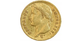 Avers : tête laurée de Napoléon Ier à gauche