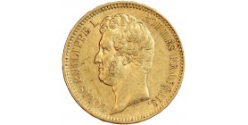 Avers : tête nue de Louis-Philippe Ier à gauche.
