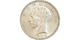 50 Francs Leopold III Légende Française Position A - Belgique Argent
