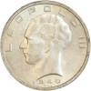 50 Francs Leopold III Légende Française Position A - Belgique Argent