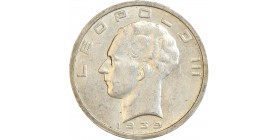 Avers : portrait à gauche de Leopold III