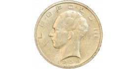 Avers : portrait à gauche de Leopold III