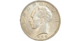 Avers : portrait à gauche de Leopold III