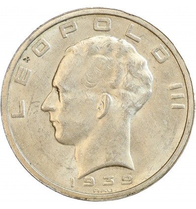 Avers : portrait à gauche de Leopold III
