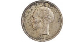 Avers : portrait à gauche de Leopold III