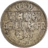Revers : couronne et écus des neufs provinces