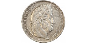 Avers : tête laurée de Louis Philippe Ier à droite