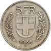 Revers : 5FR // date / B - écu dans une couronne