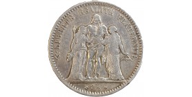 5 Francs Hercule Troisième République