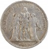 5 Francs Hercule Troisième République