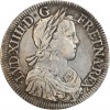 Avers : buste enfantin de Louis XIV à droite
