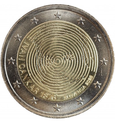 2 Euros Slovénie 2026 - Ivan Cankar