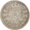 Revers : écu de France sommé d'une couronne royale divisant le 2 et le F