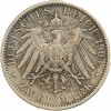 2 Marks Guillaume II - Allemagne Prusse Argent
