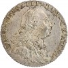 Avers : buste lauré, drapé et cuirassé à droite de Georges III