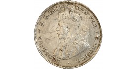 Avers : buste du roi Georges V à gauche