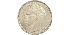Avers : portrait du roi Leopold III à gauche