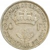 20 Francs Leopold III - Belgique Argent