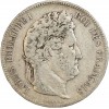 Avers : tête laurée de Louis Philippe Ier à droite