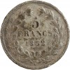 5 Francs Louis-Philippe Ier Tête Laurée Tranche en Relief