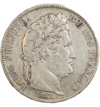 Avers : tête laurée de Louis Philippe Ier à droite