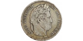 Avers : tête laurée de Louis Philippe Ier à droite