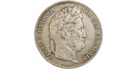 Avers : tête laurée de Louis Philippe Ier à droite