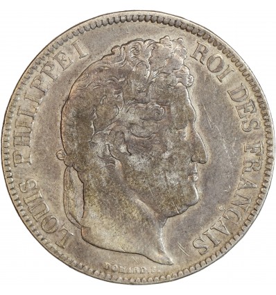 Avers : tête laurée de Louis Philippe Ier à droite