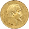 Avers : Tête de Napoléon III Empereur à droite